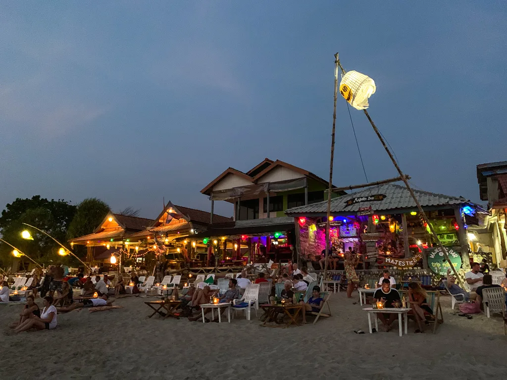 Klong Nin Beach Sunset