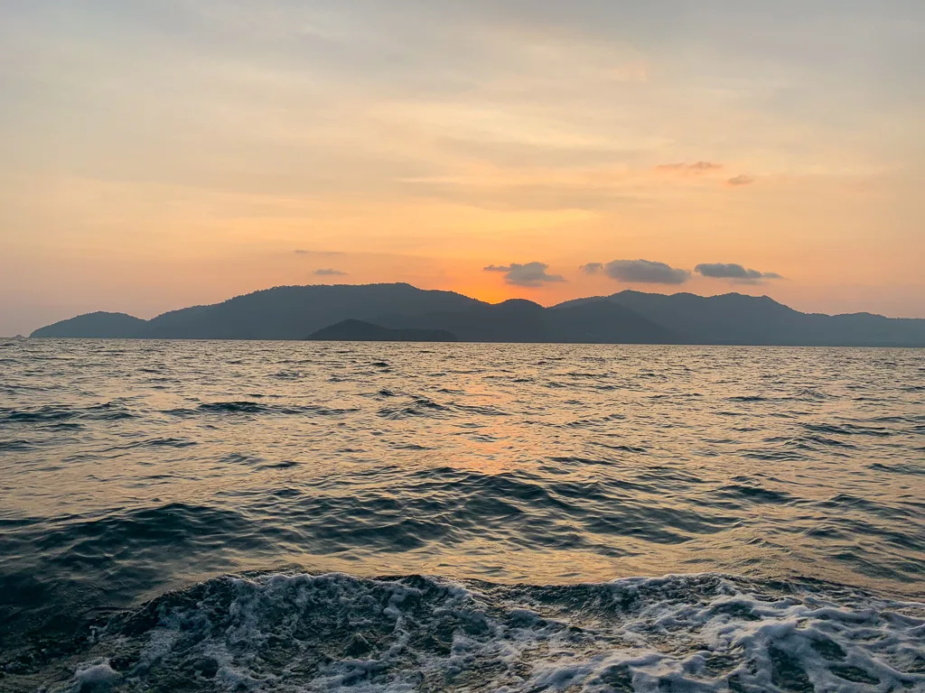 Thailand Sunset Sea Koh Lanta